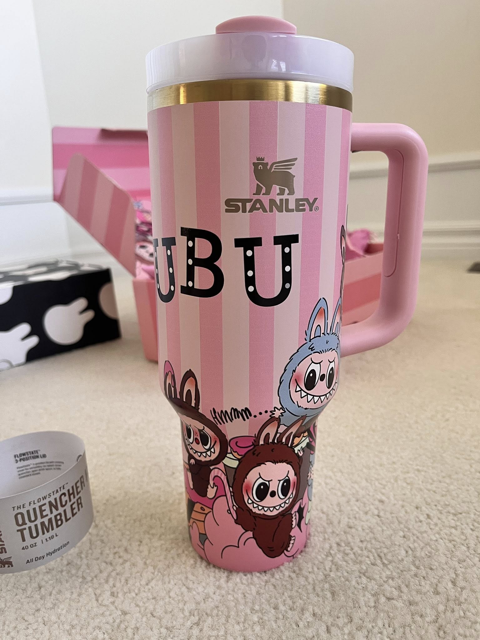LABUBU Stanley Tumbler with Handle