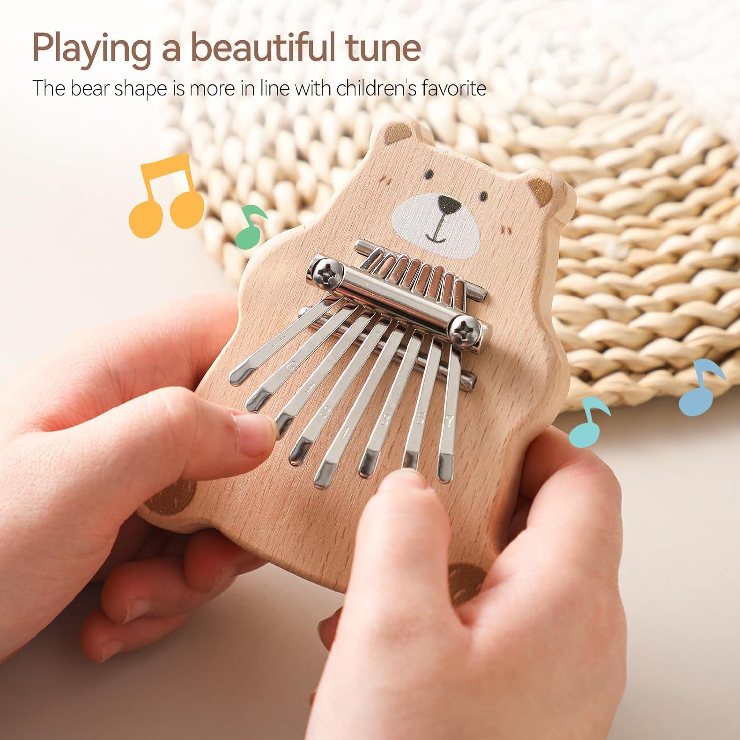 8-Note Mini Thumb Piano Kalimba