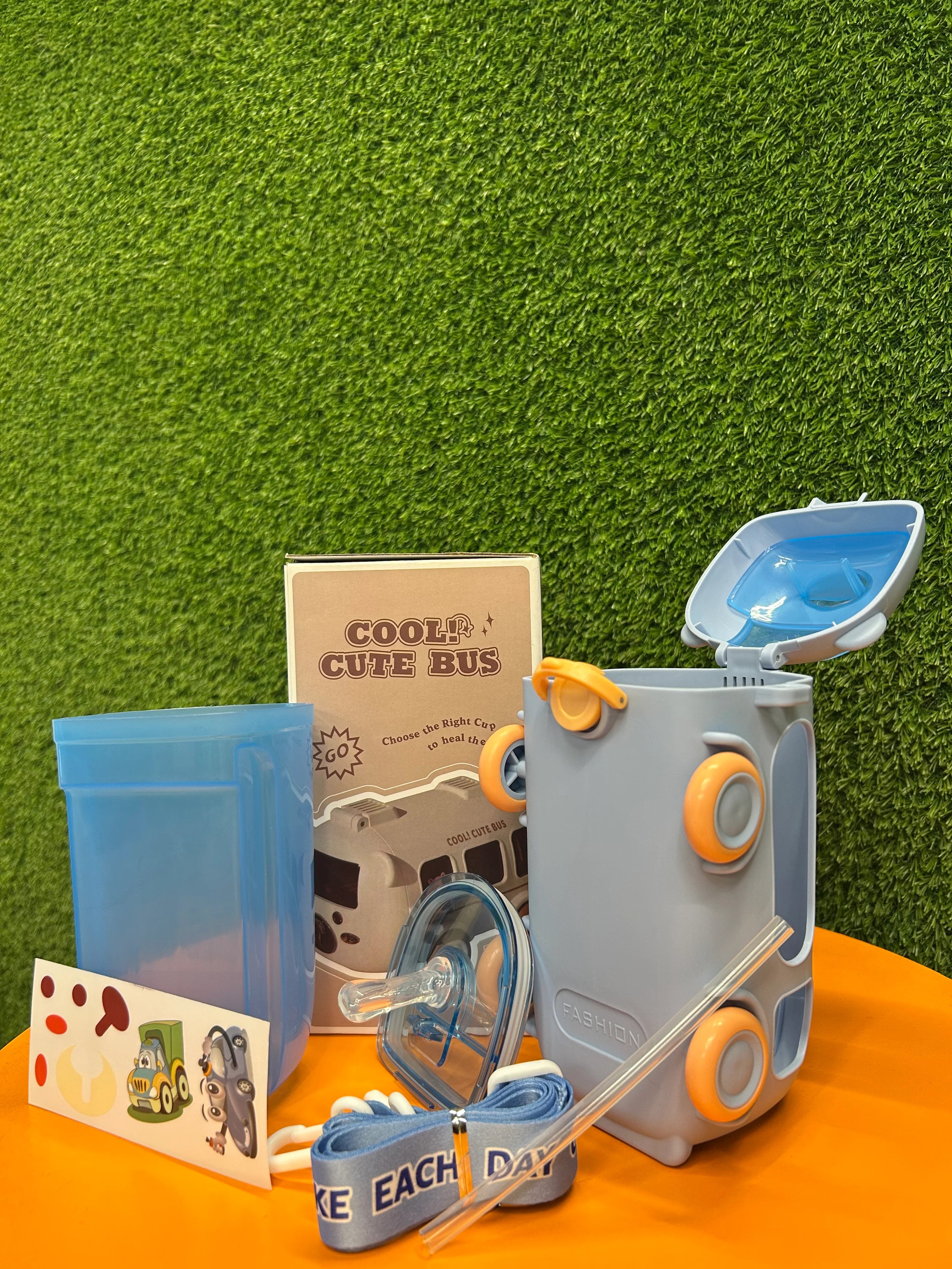 Fun Bus Water Bottle - 500 ML