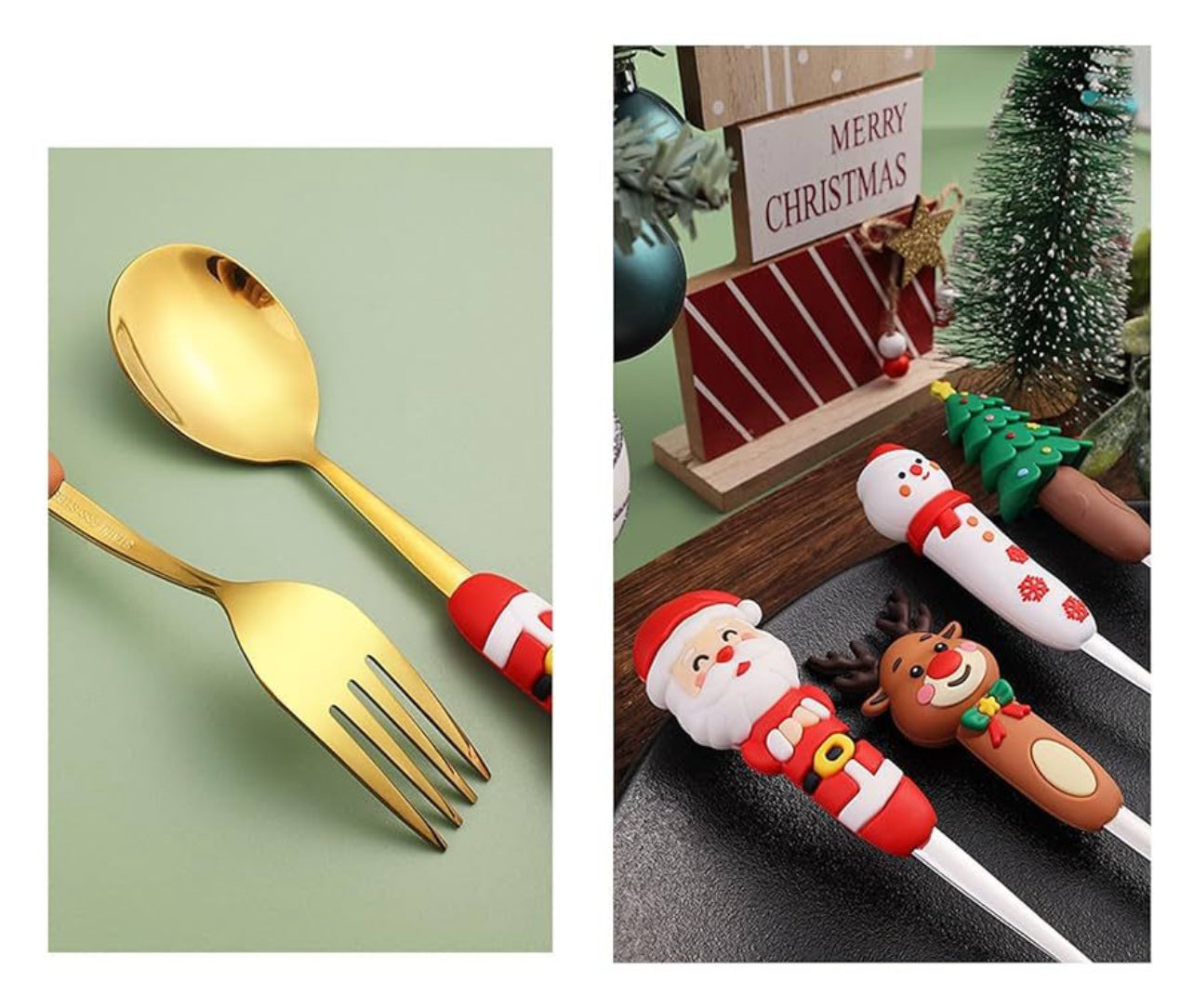 Christmas - Cutlery Set | Stainless Steel