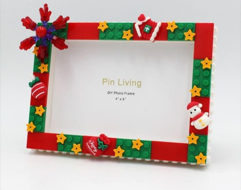 Christmas LEGO Photo Frame