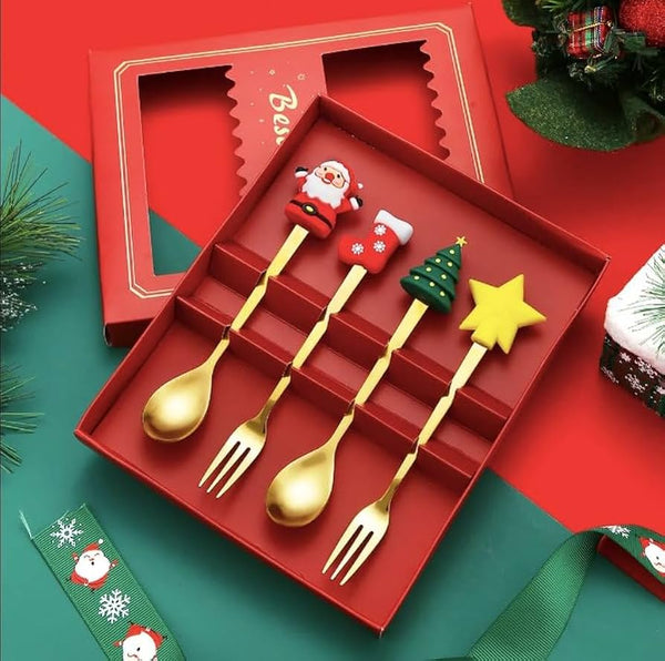 Christmas - Cutlery Set  Stainless Steel