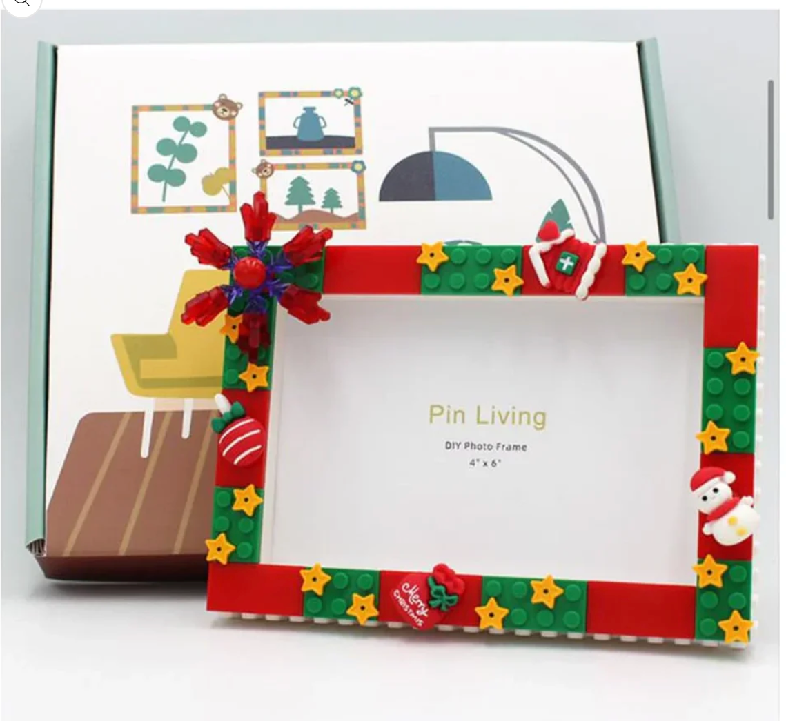 Christmas LEGO Photo Frame