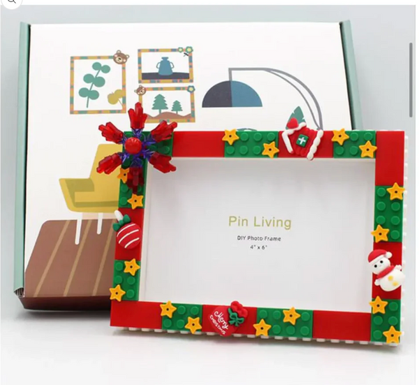 Christmas LEGO Photo Frame