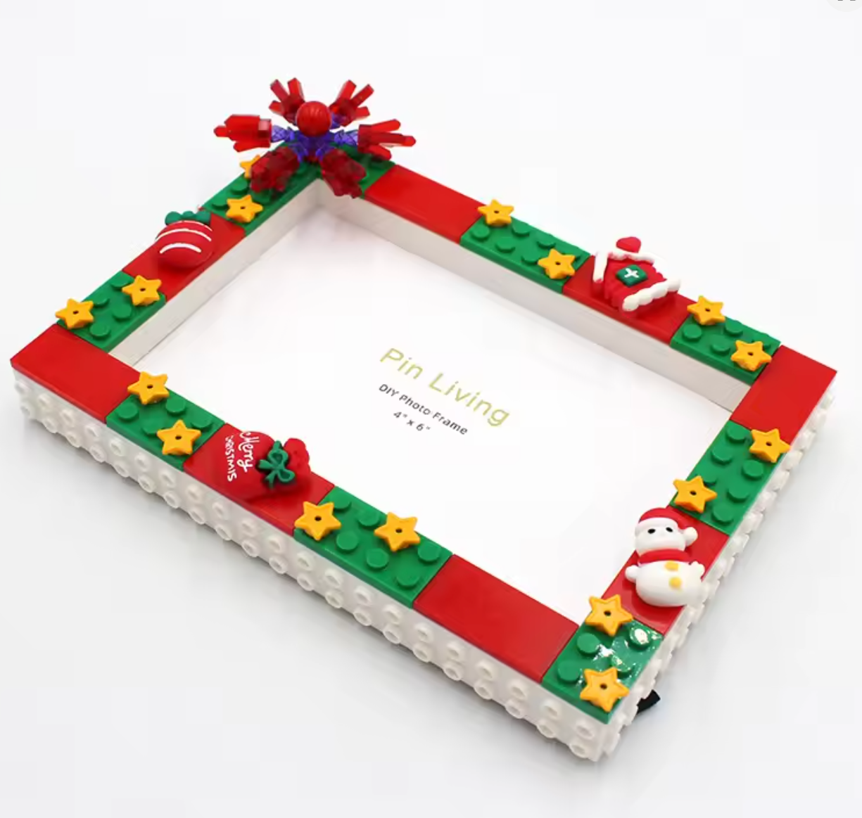 Christmas LEGO Photo Frame